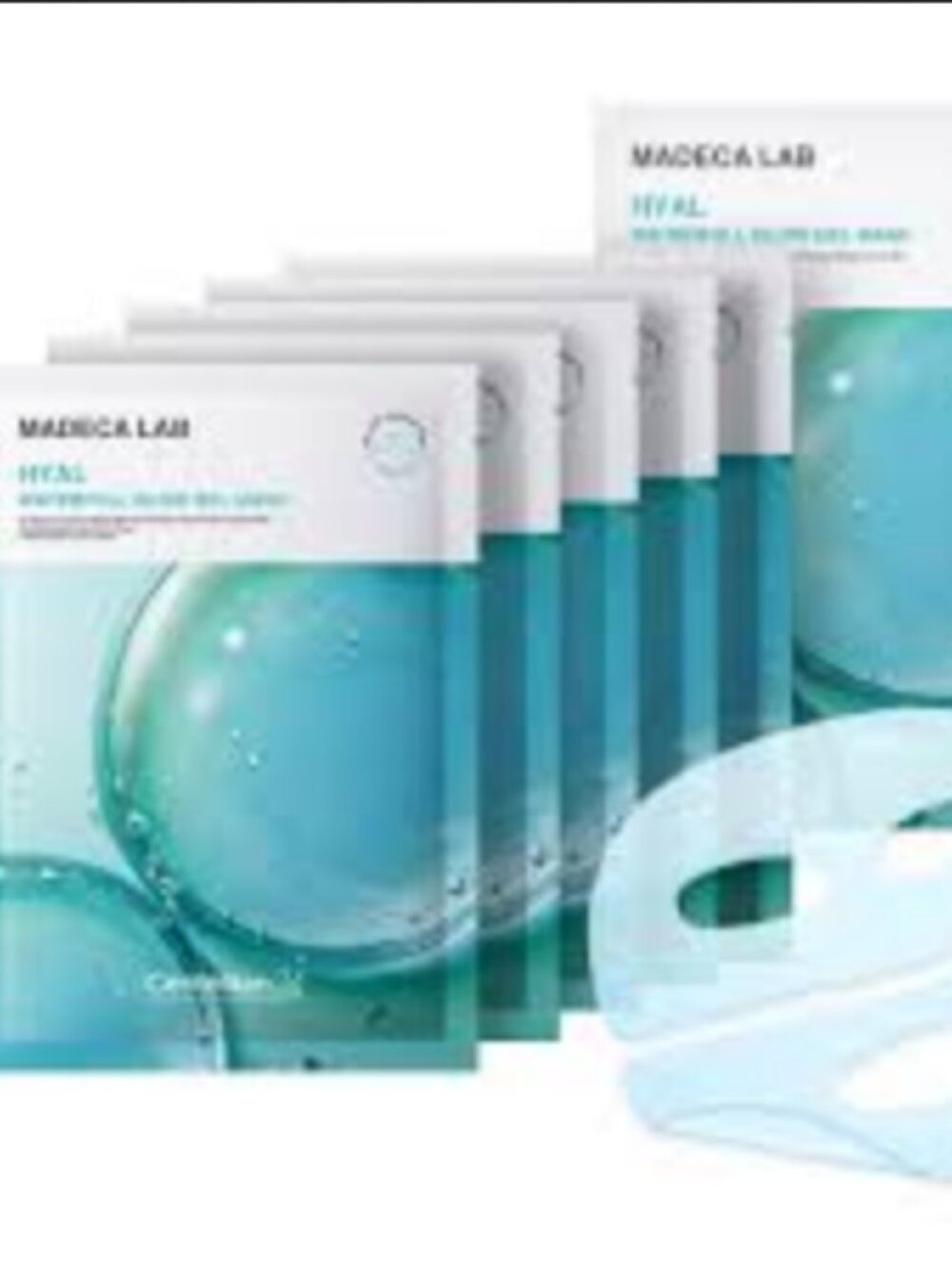 Madeca Lab HYAL Waterfull Glow Gel Mask 5 ct/box
